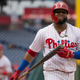 Illustration for article titled Carlos Santana Smashed A TV With A Bat Because The Phillies Were Playing iFortnite /iDuring Games
